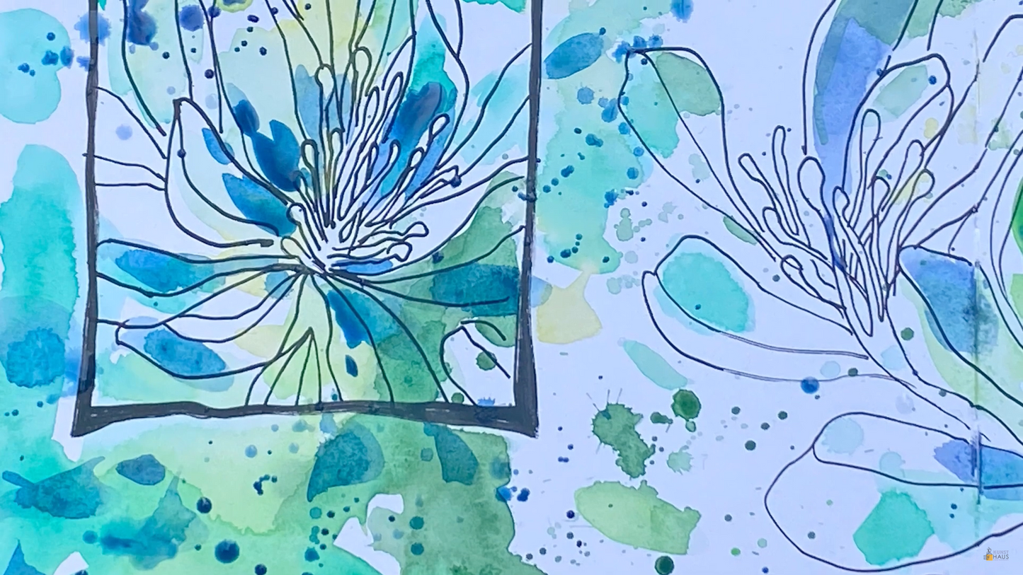 Мини-сборник №1. Акварельная Италия. Хорватия. Греция. Франция 7 уроков