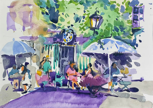 Мини-сборник №1. Акварельная Италия. Хорватия. Греция. Франция 7 уроков