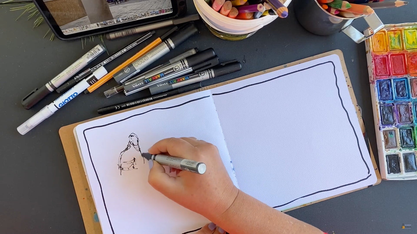 Мини-марафон самые интересные акварельные уроки