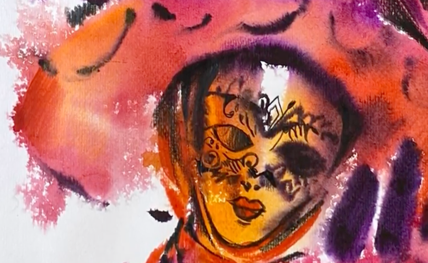 Мастер-класс "Венецианская маска" Bella Italia