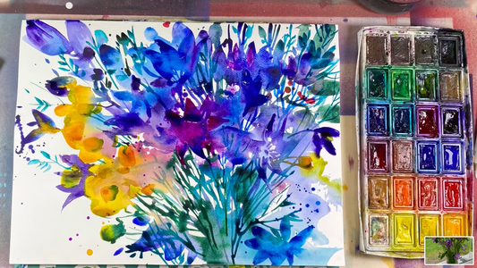 Летние цветы колокольчики