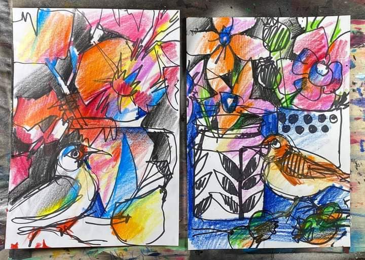 Большой комплект: Базисный + Креативный + Акварельный арт-марафоны