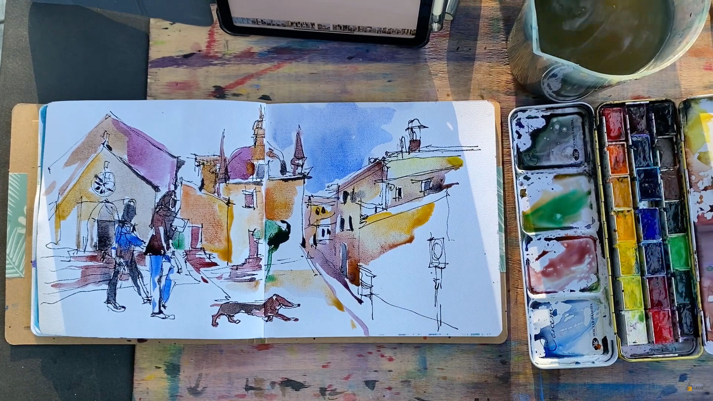 Акварельная Италия, Хорватия, Греция. Путешествие