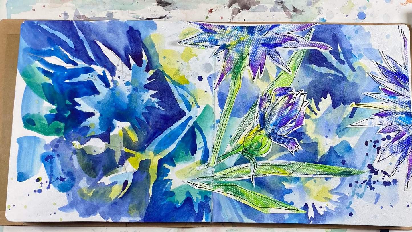 Мини-сборник №1. Акварельная Италия. Хорватия. Греция. Франция 7 уроков