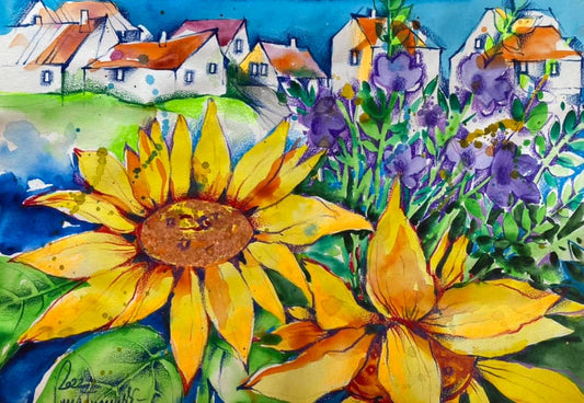 🎨 Арт-Марафон «Чистая и звонкая акварель»