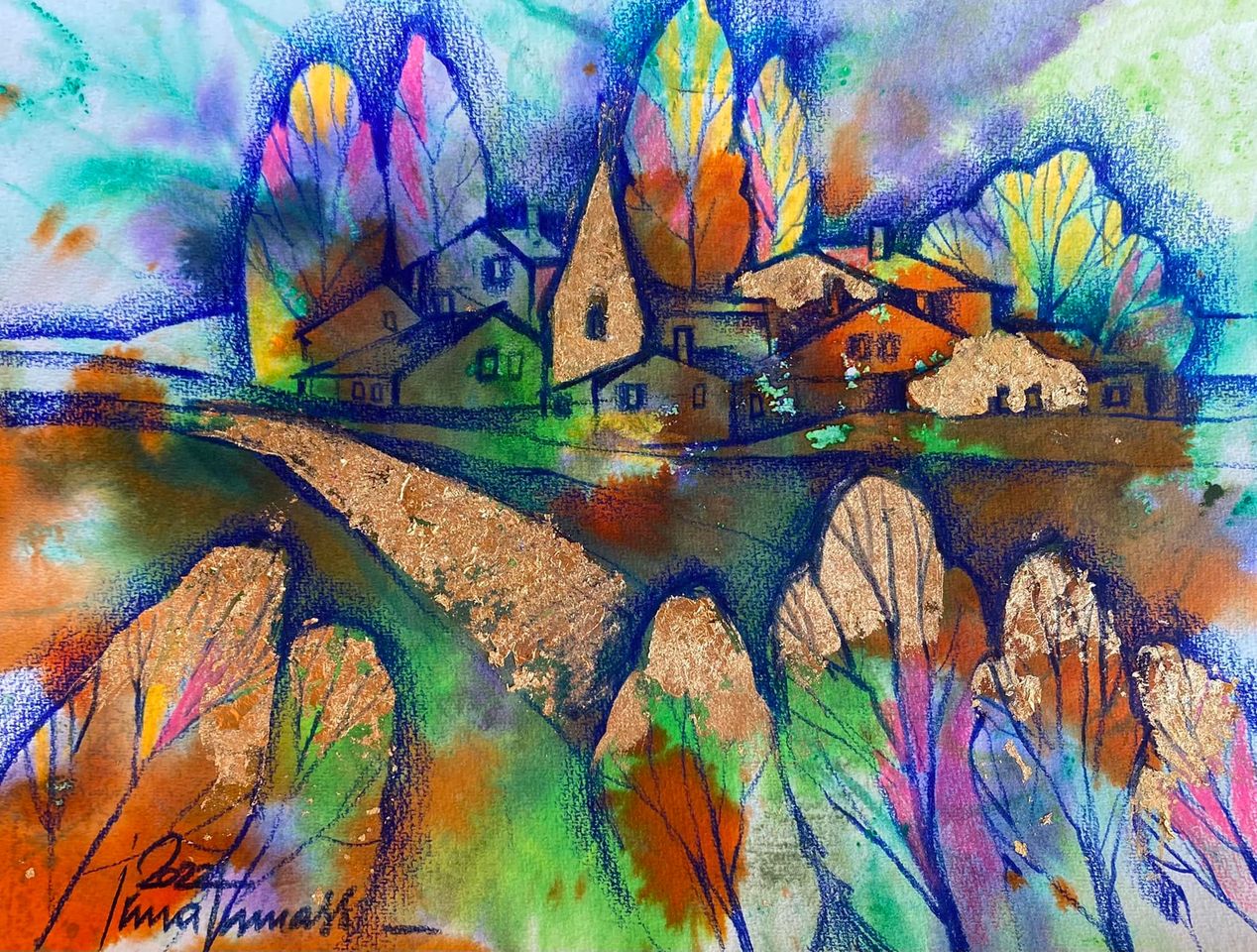 🎨 Арт-Марафон «Чистая и звонкая акварель»