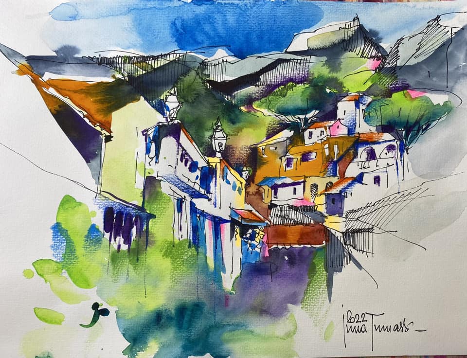 Люди и город. Креативный современный скетчинг