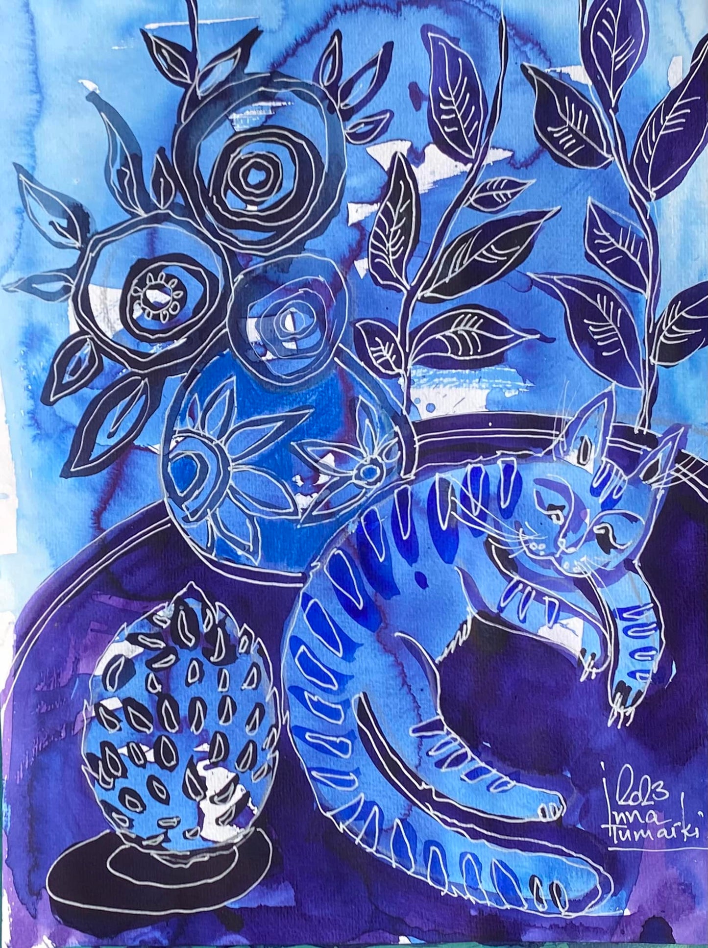 Коты прекрасные и креативные. Арт-марафон