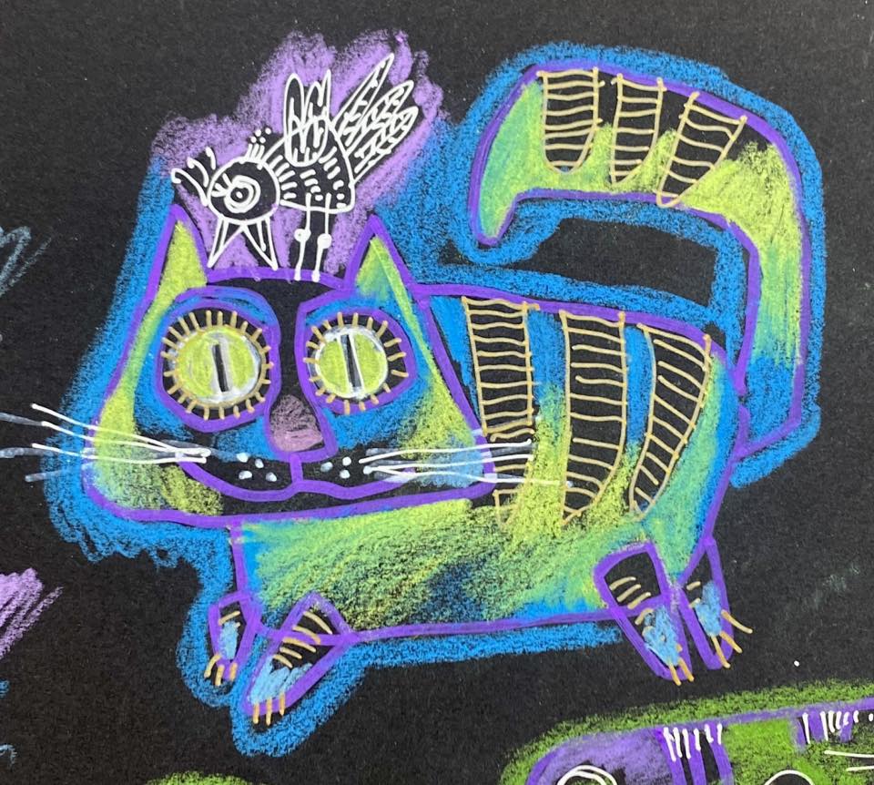 Коты прекрасные и креативные. Арт-марафон