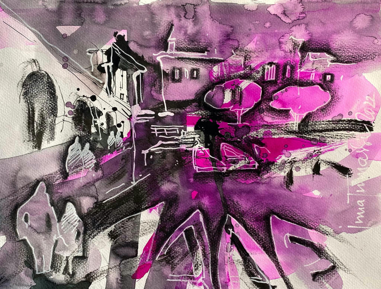 Люди и город. Креативный современный скетчинг