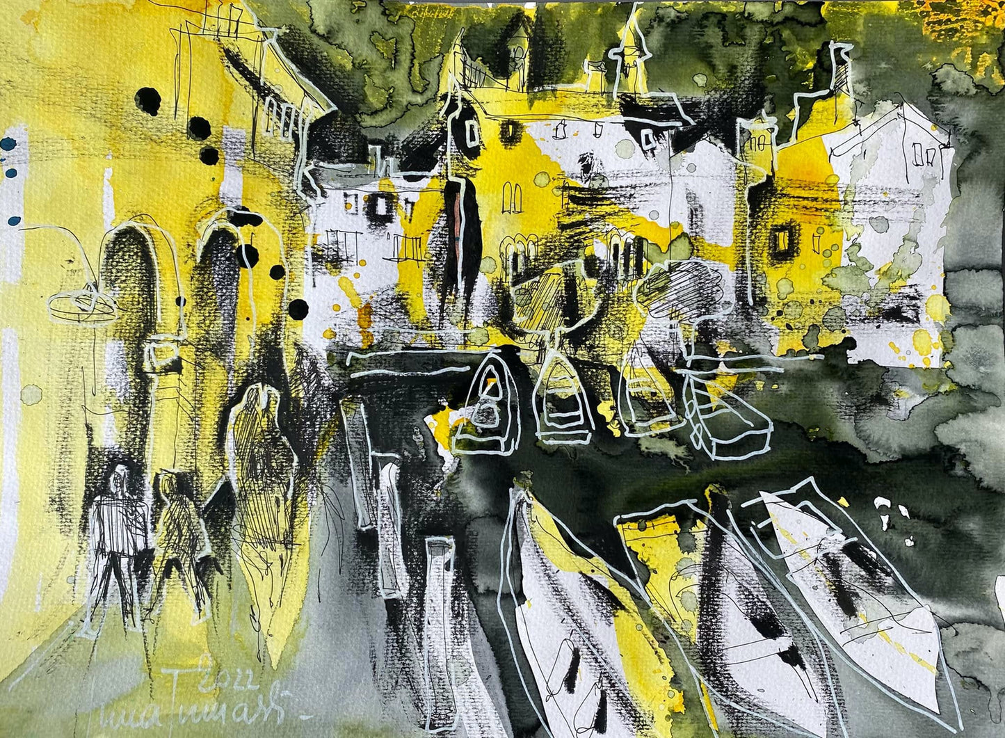 Люди и город. Креативный современный скетчинг