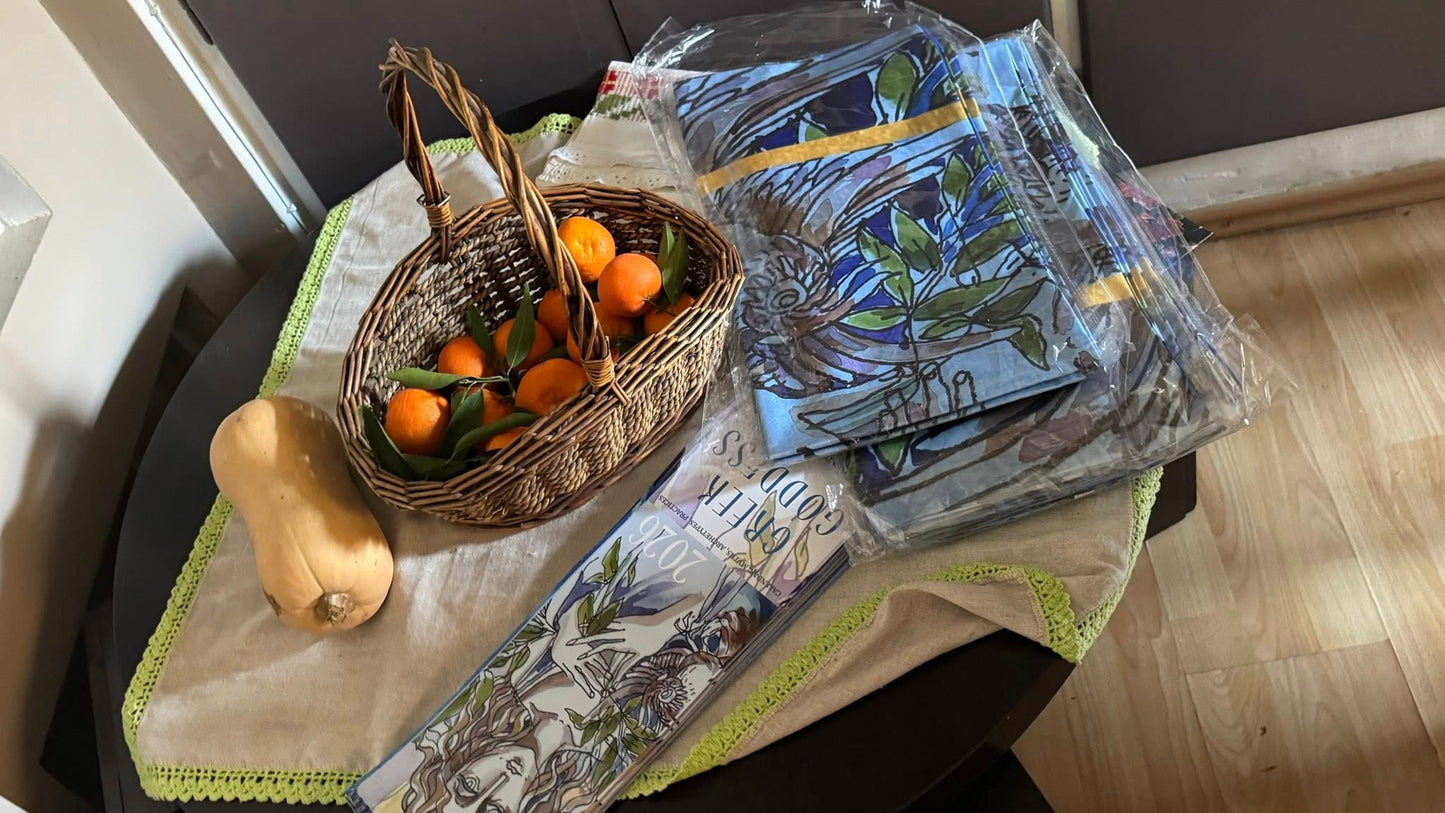 Коллекционный платок, серия «Греческие богини» Афродита 1