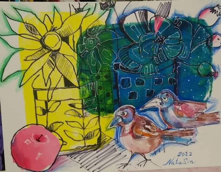 Большой комплект: Базисный + Креативный + Акварельный арт-марафоны