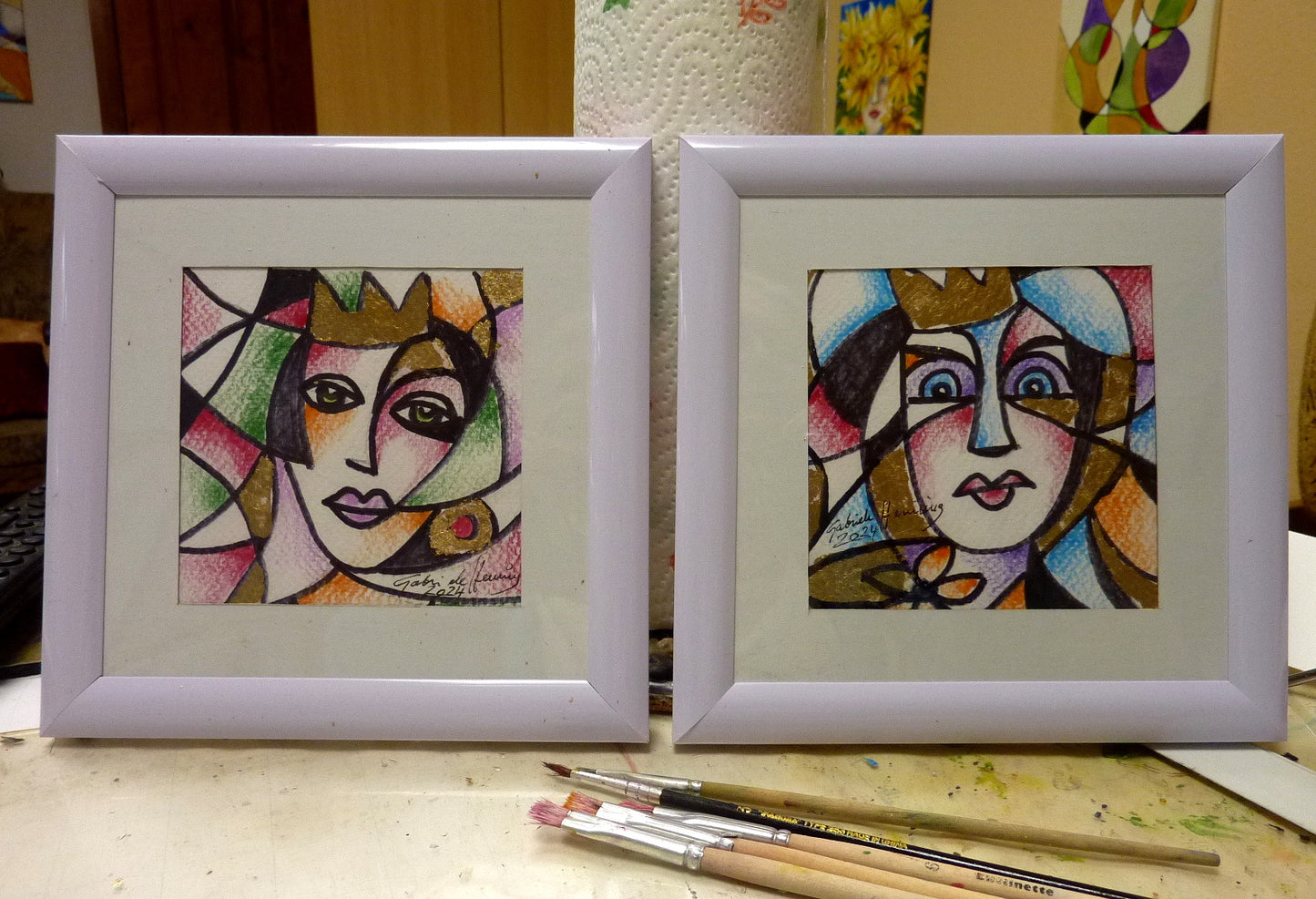 Современные миниатюры в креативных техниках