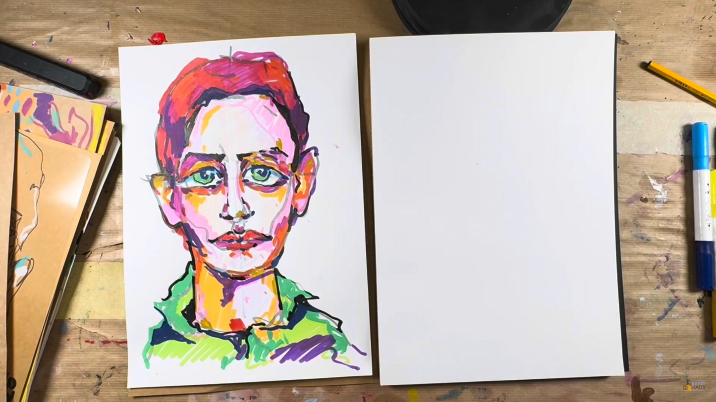 Portrait Basis Akrylmarker