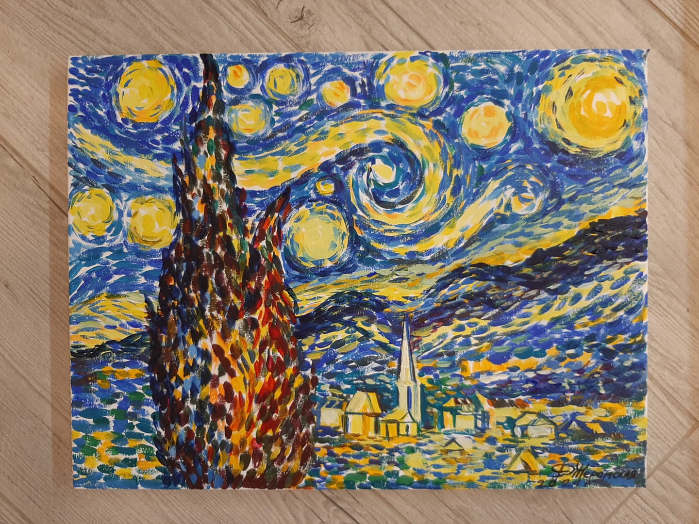 Акрил импрессионизм