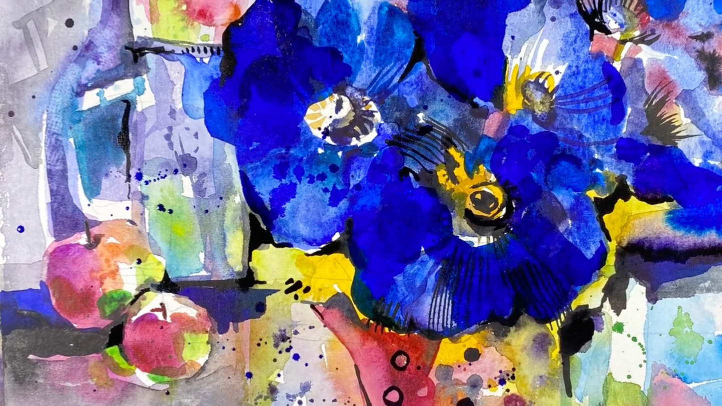 Акварель профессиональная II ступень.