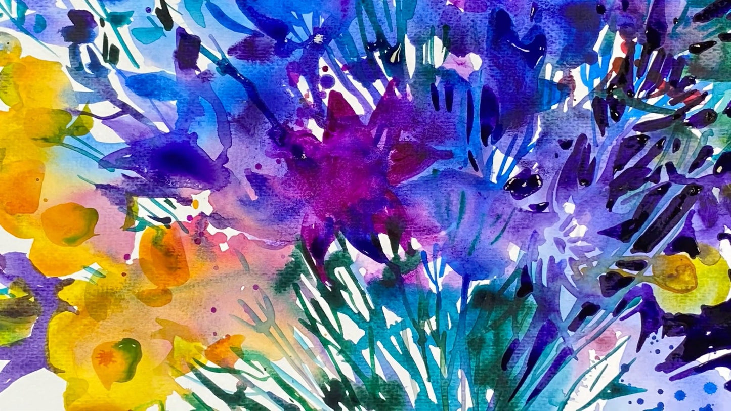 Мини-марафон самые интересные акварельные уроки