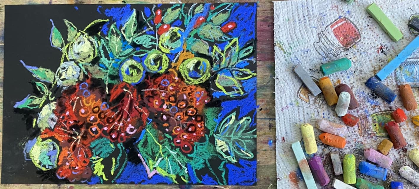 Пастель многогранная. Арт Марафон