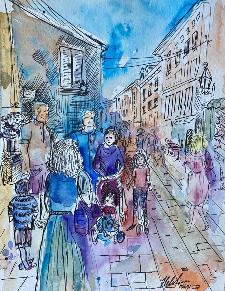 Марафон. Графика и иллюстрация