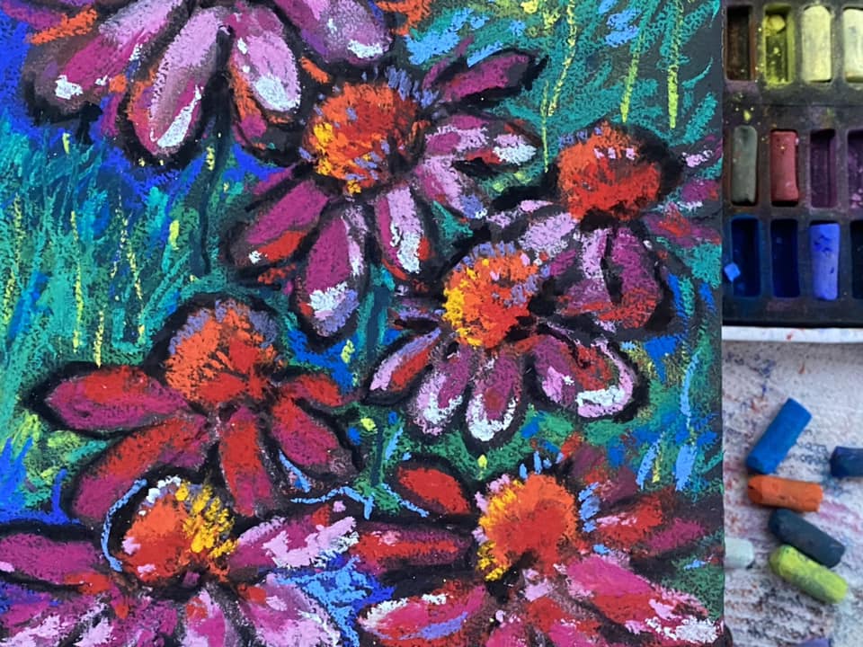 Пастель многогранная. Арт Марафон