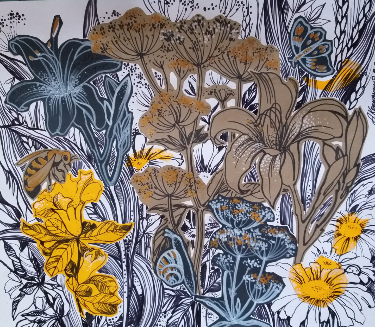 Скетчинг. Графика. Поп Арт. Креативный марафон