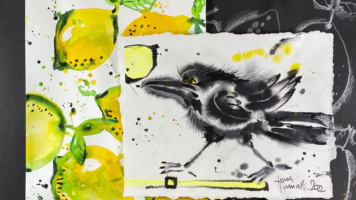 Акварель профессиональная II ступень.