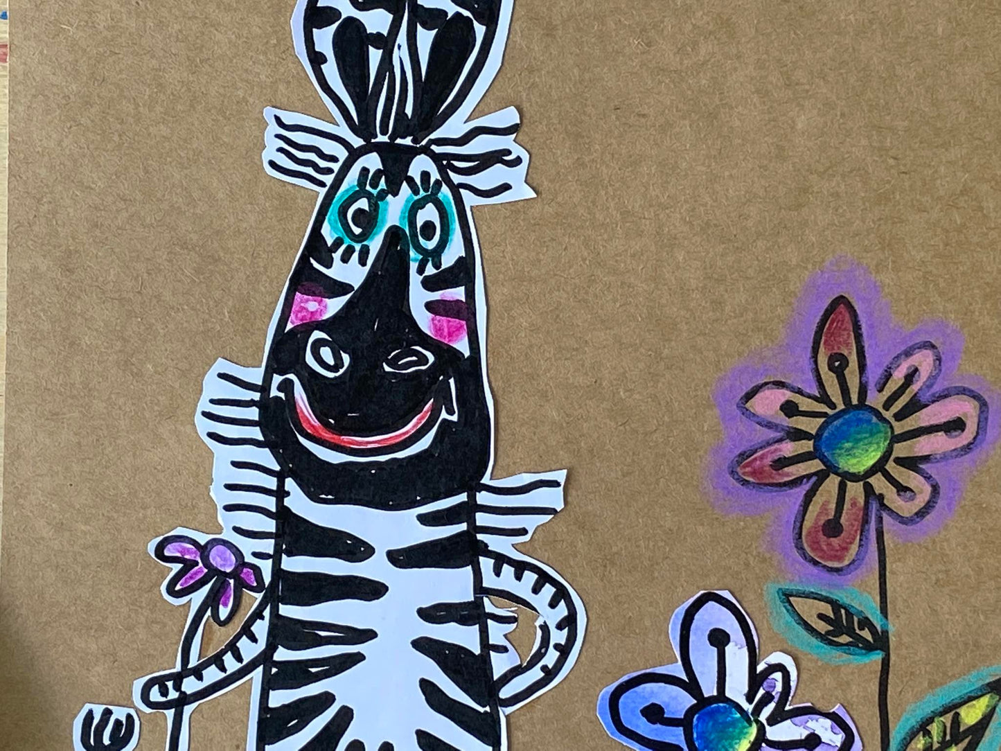 Креативный коллаж. Веселые животные. Мини-Марафон