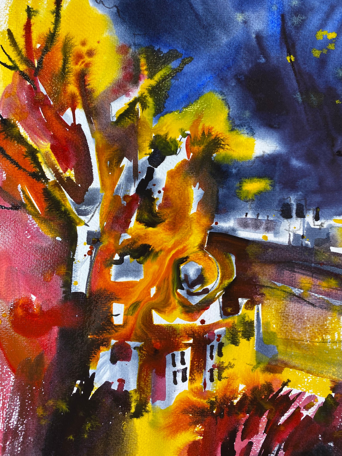 Минимарафон. Акварельный пейзаж- профессиональный путь