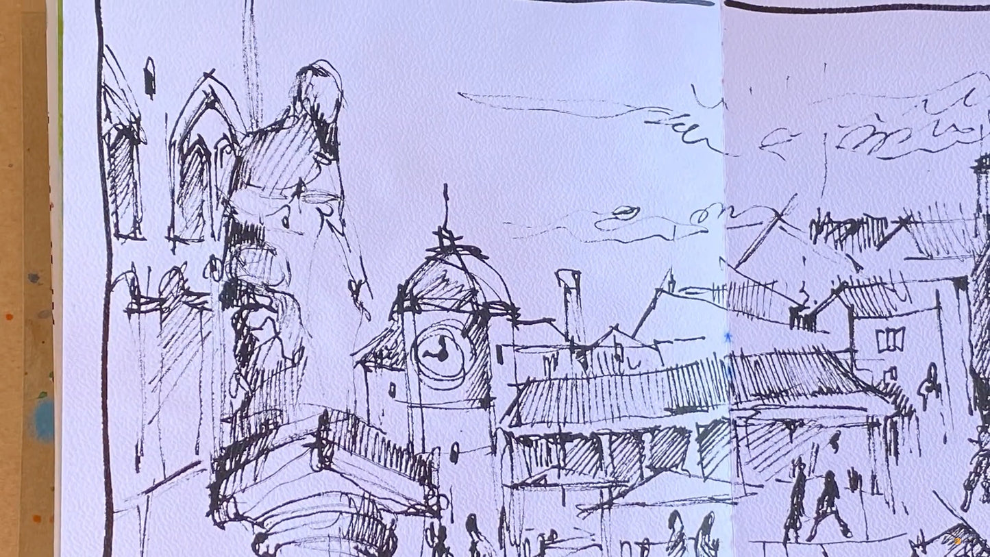 Мини-марафон самые интересные акварельные уроки