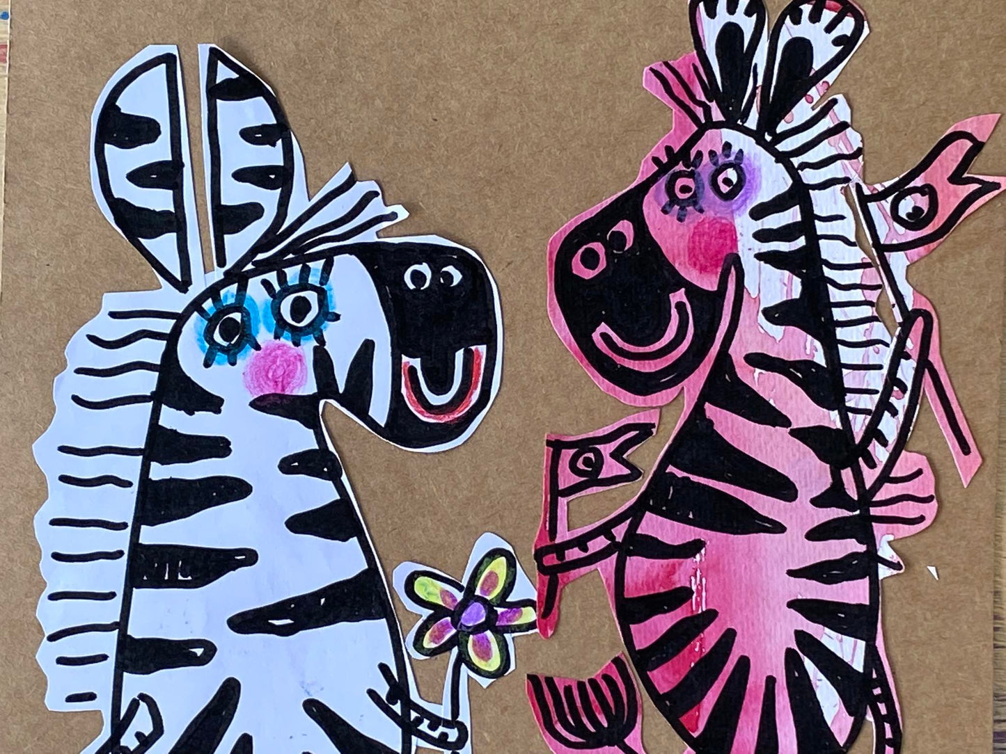 Креативный коллаж. Веселые животные. Мини-Марафон