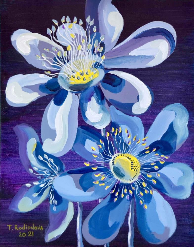 Марафон. Современный акрил