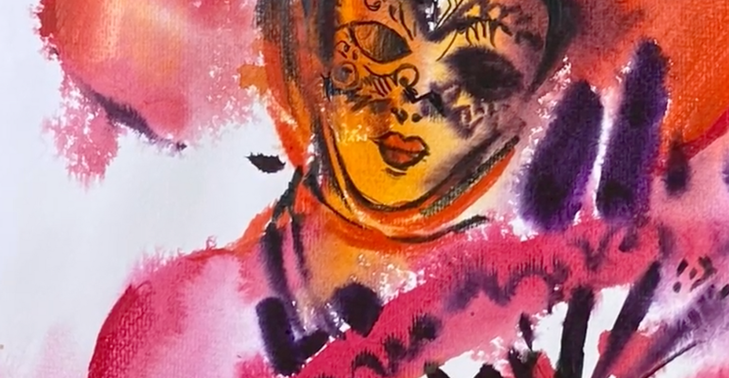 Мастер-класс "Венецианская маска" Bella Italia