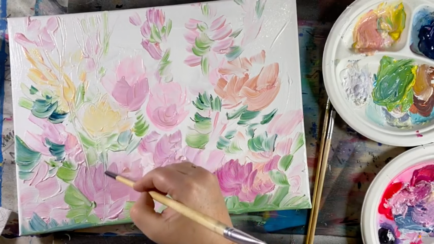 Акрил. Нежный букет