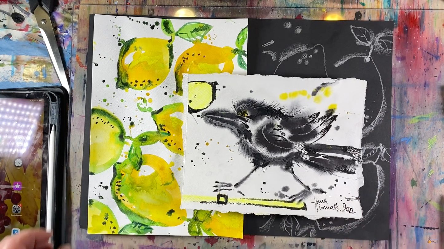 Графическая работа Ворона