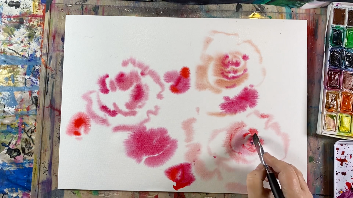 Нежные розы