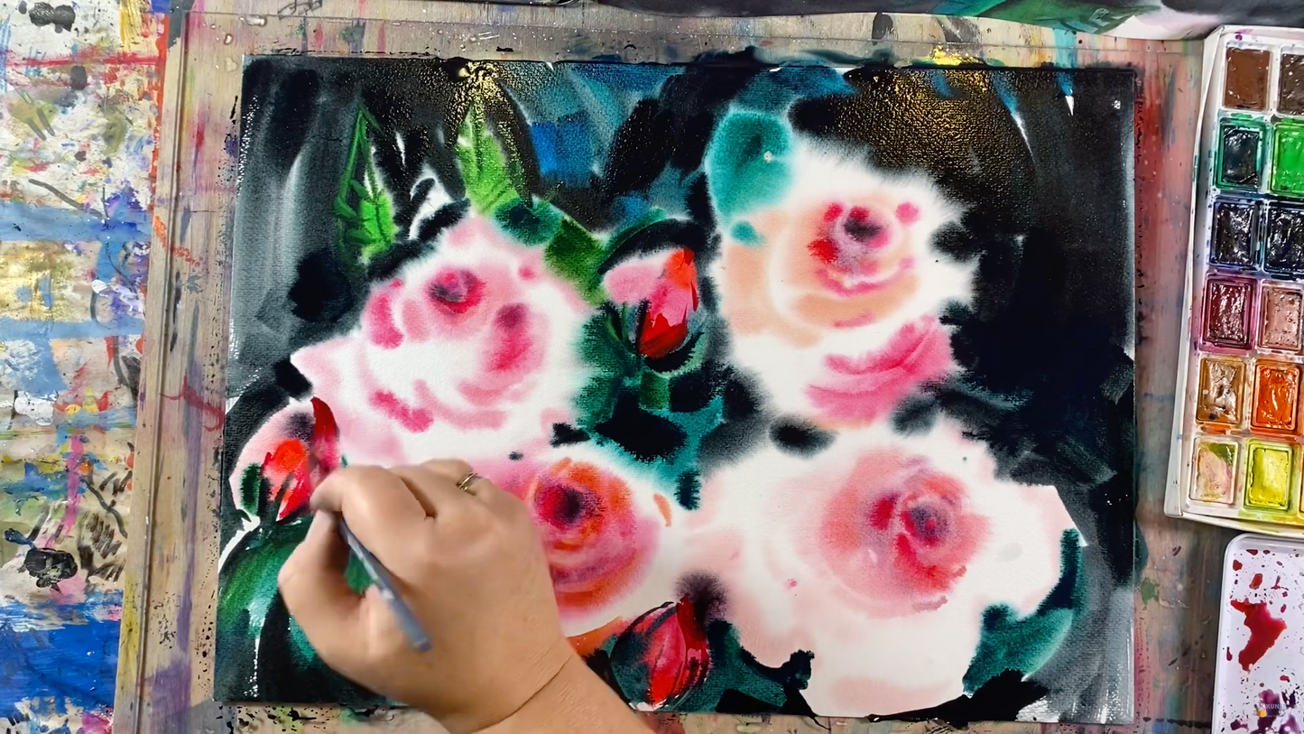 Нежные розы