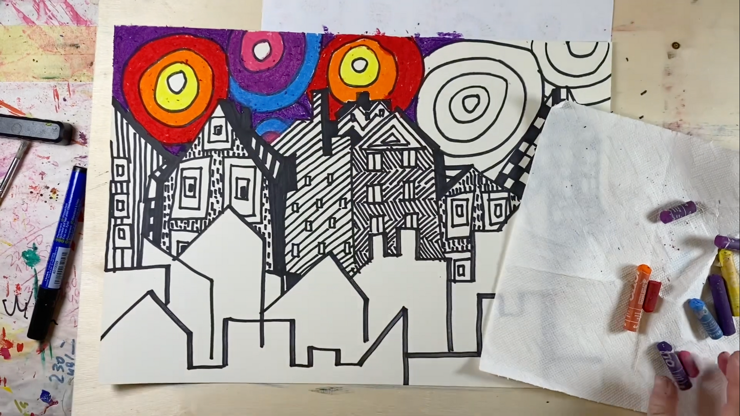 Детский АРТ Марафон Наш прекрасный красочный мир