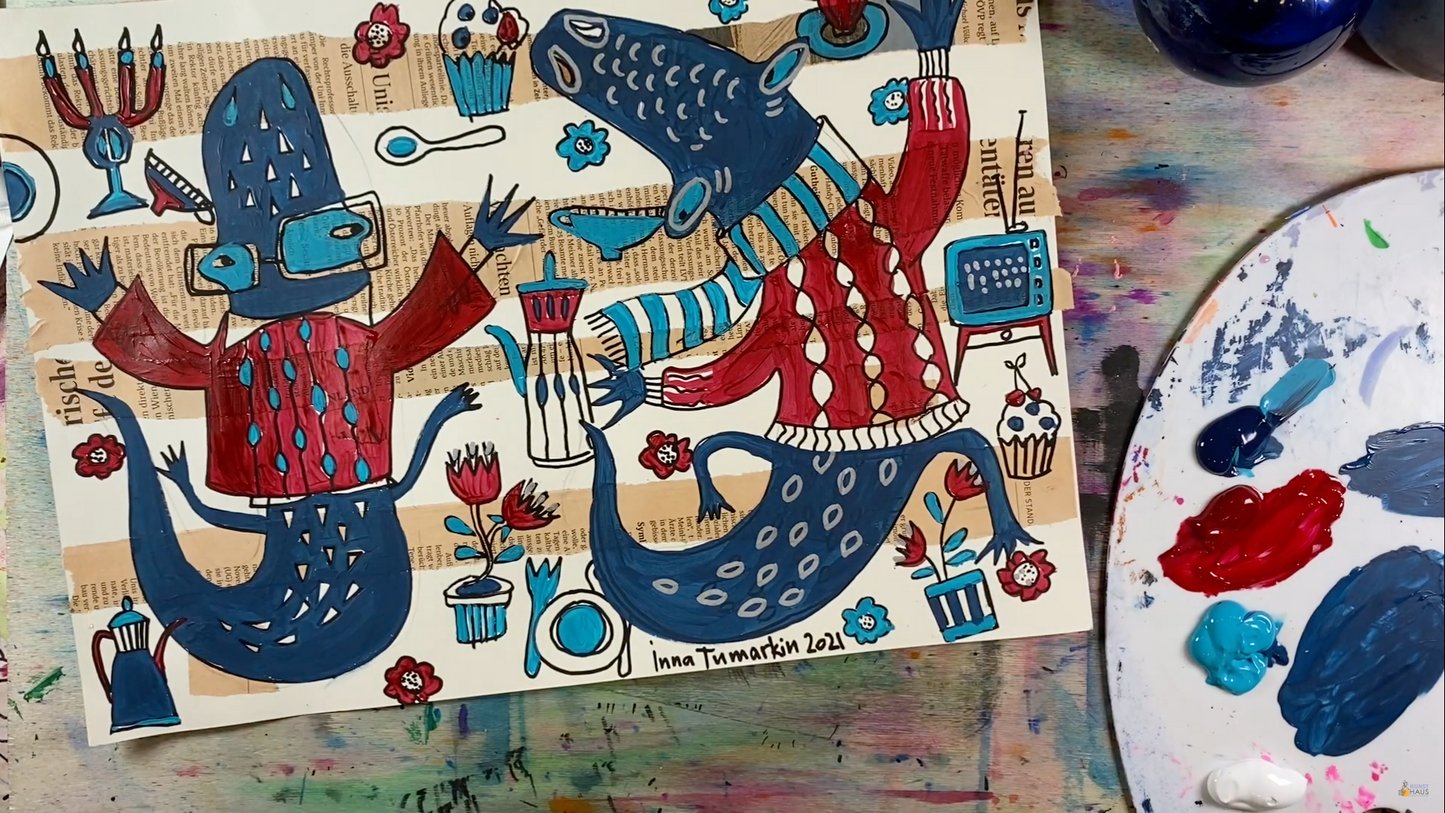 Детский АРТ Марафон Наш прекрасный красочный мир