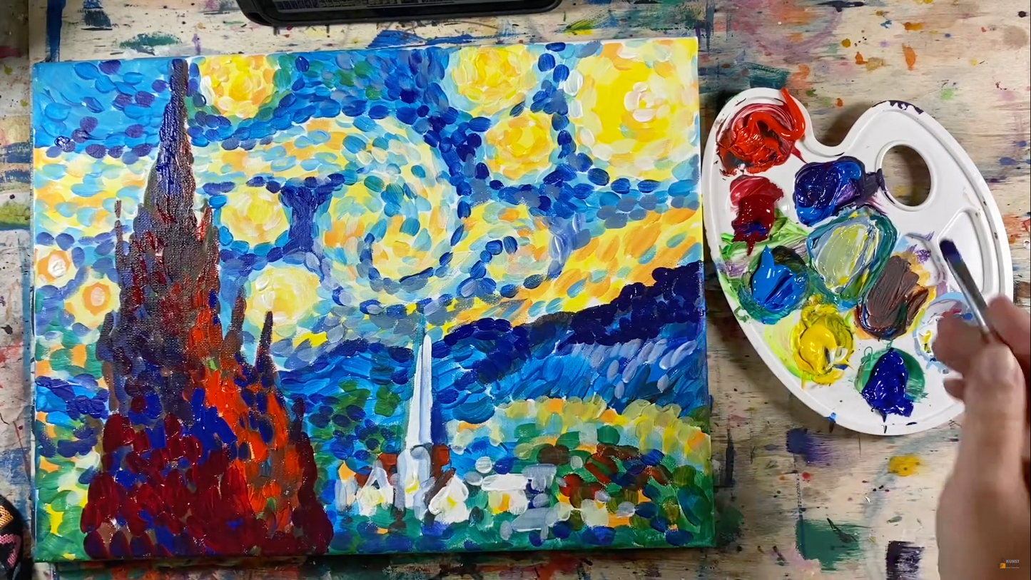 Акрил импрессионизм