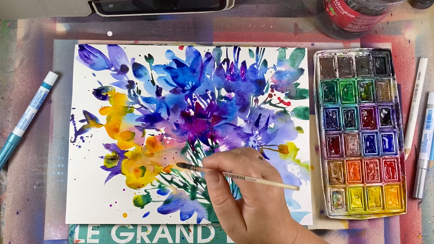 Летние цветы колокольчики