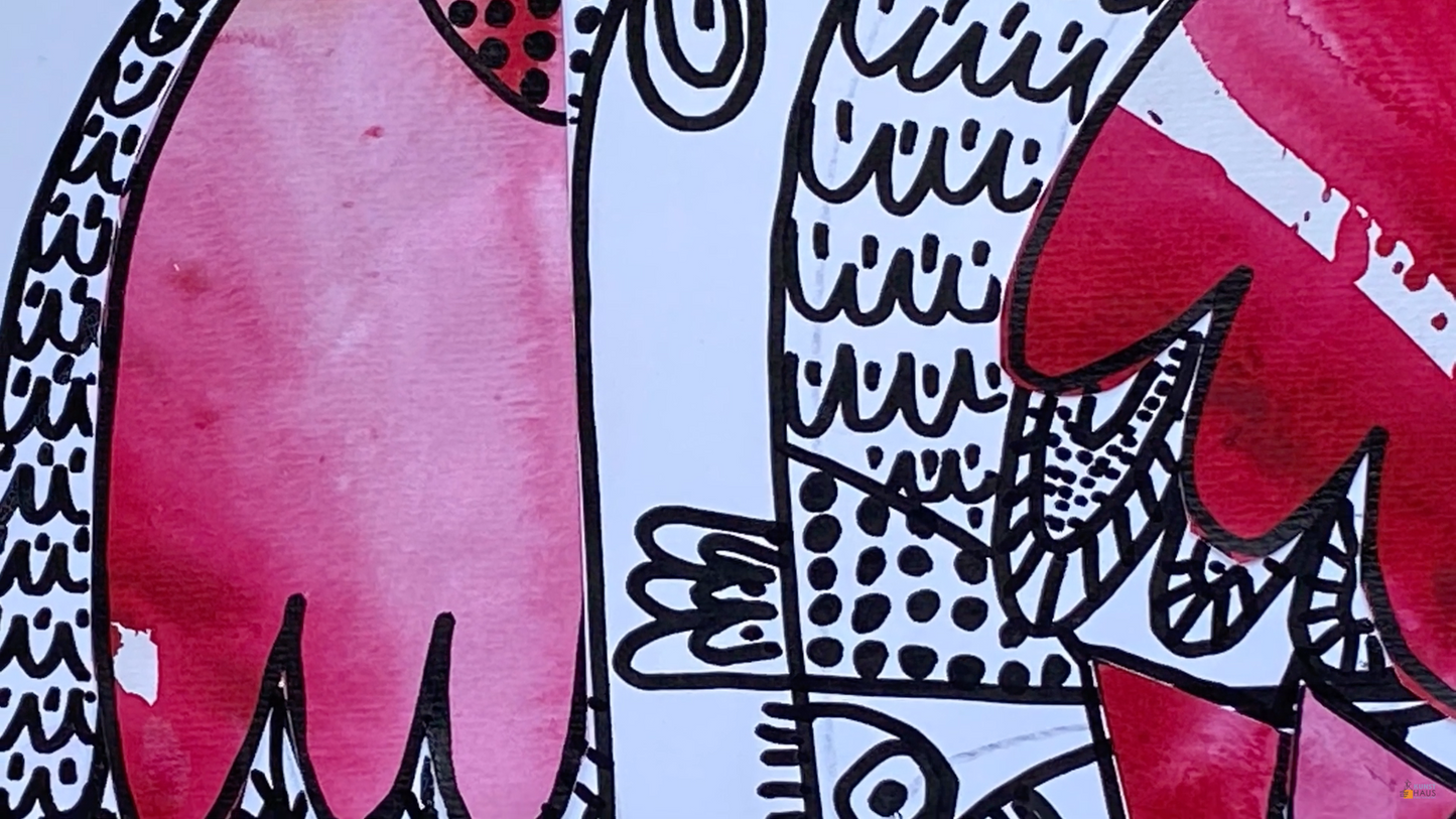 Мастер-класс. Коллаж. Петушки