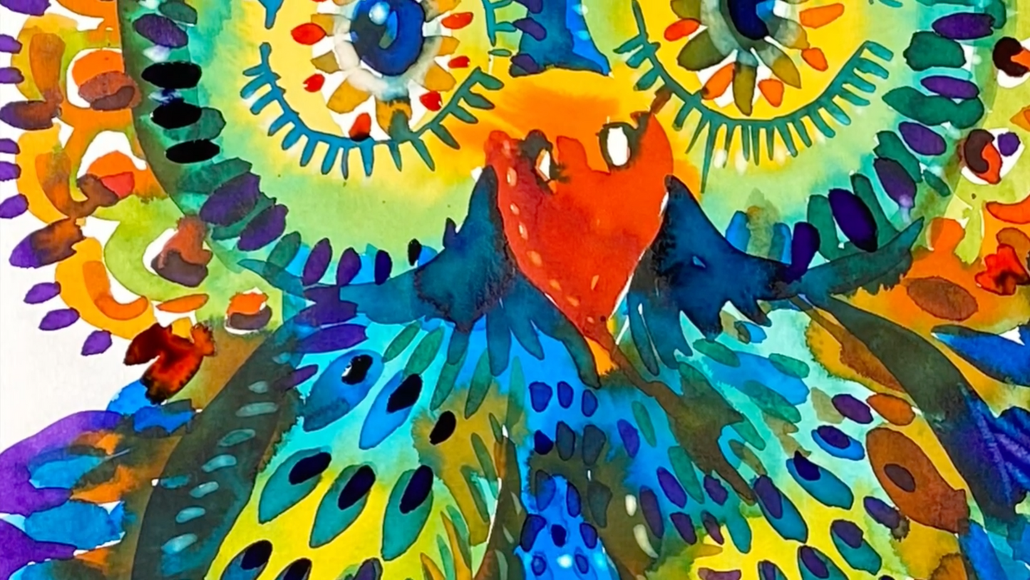 Акварель профессиональная II ступень.