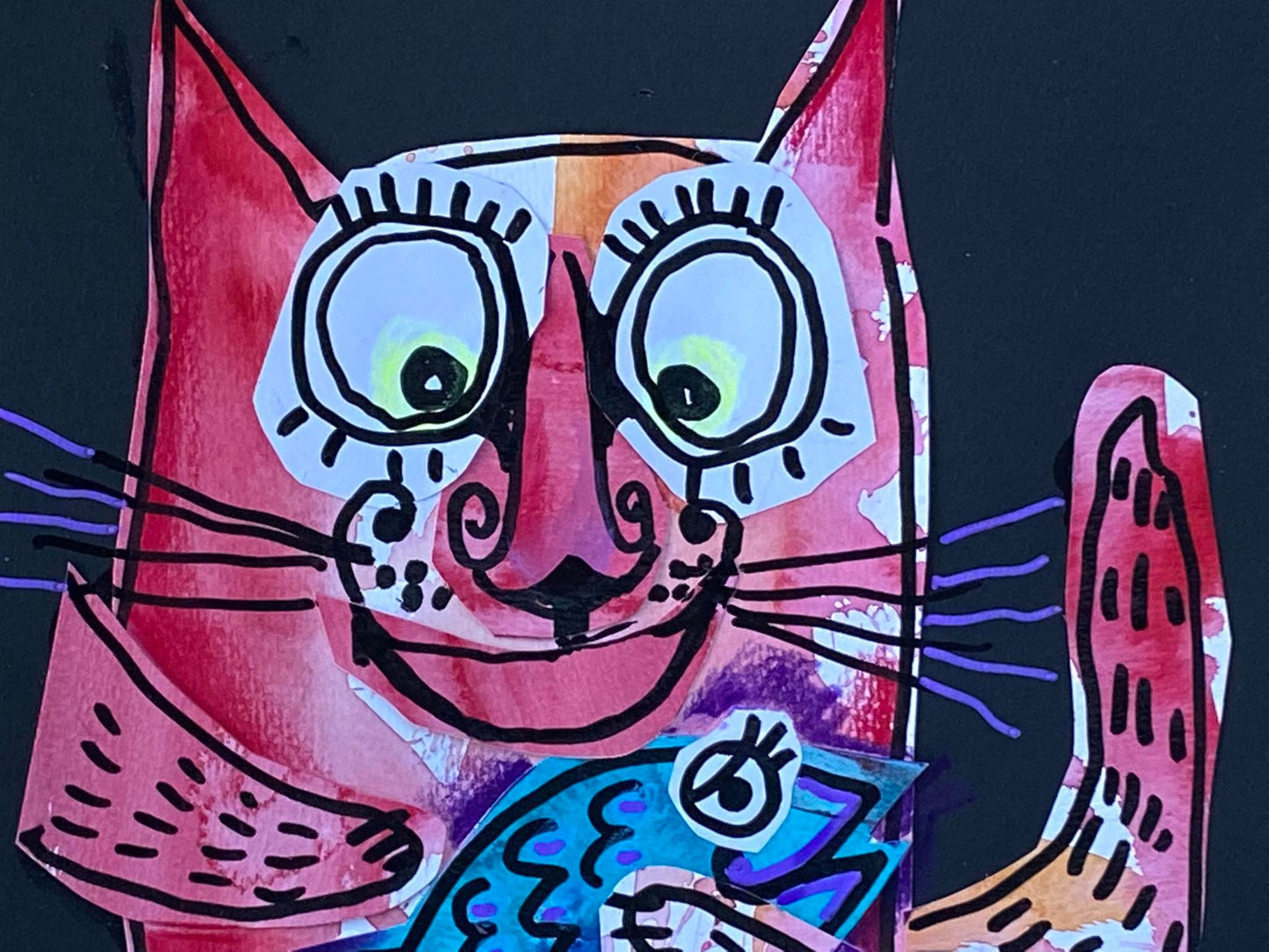 Креативный коллаж. Веселые животные. Мини-Марафон