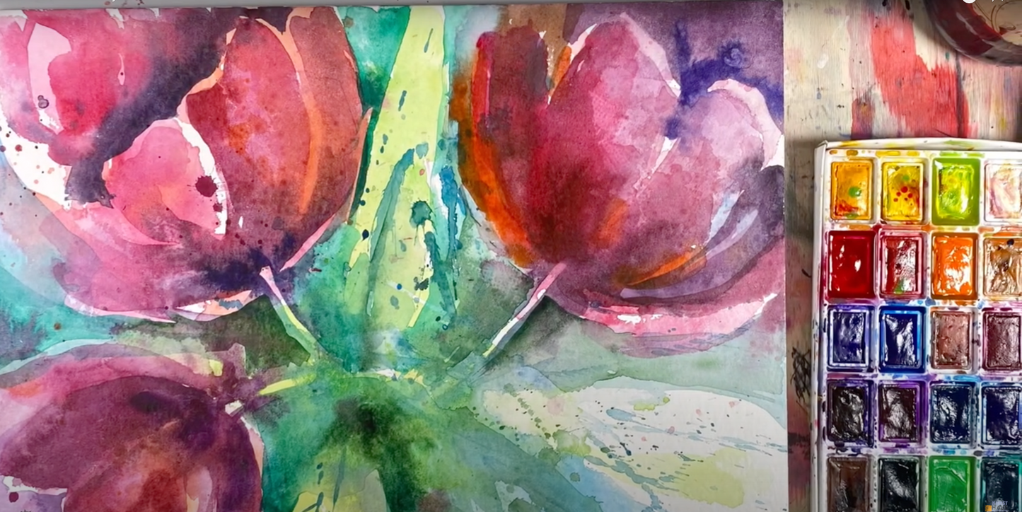 Акварель профессиональная II ступень.