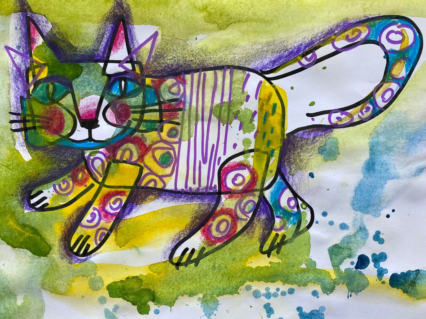 Креативный коллаж. Веселые животные. Мини-Марафон