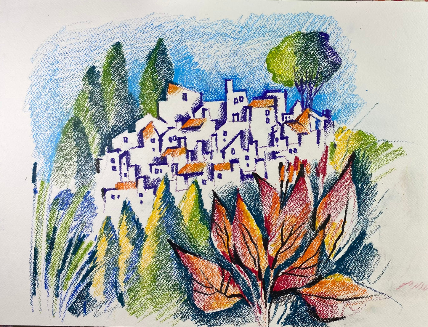 Минимарафон. Акварельный пейзаж- профессиональный путь