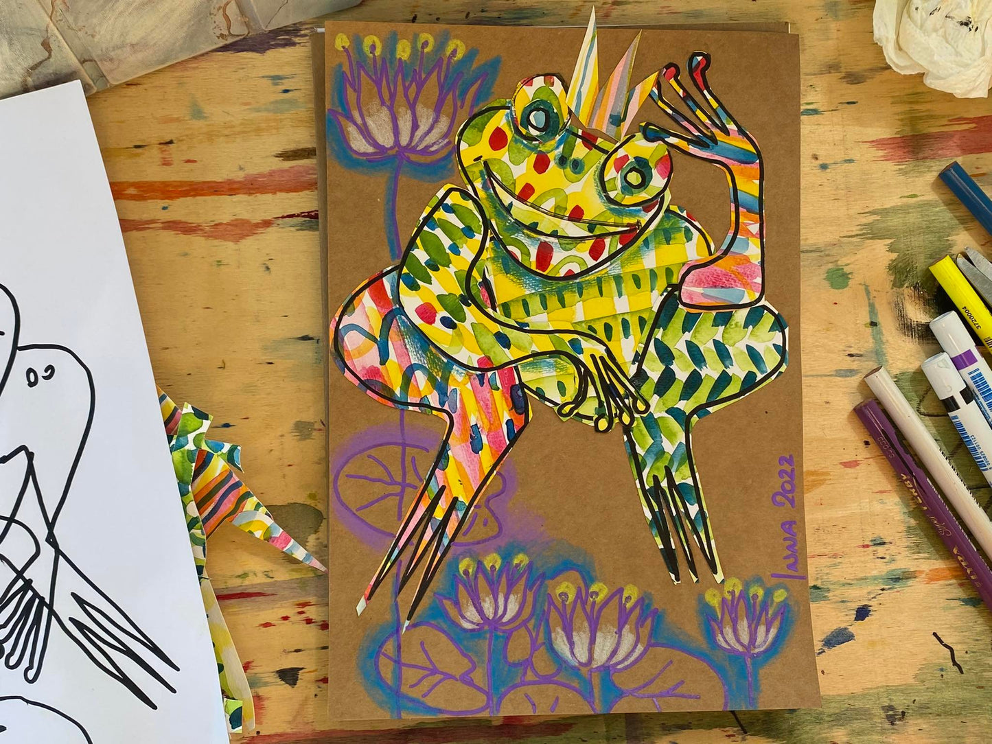 Креативный коллаж. Веселые животные. Мини-Марафон