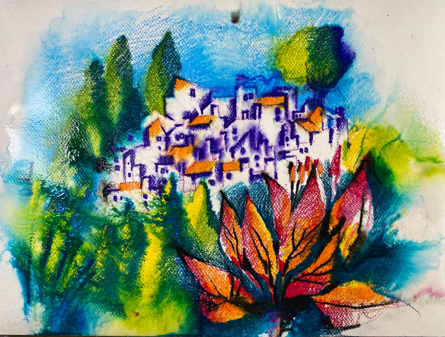 Минимарафон. Акварельный пейзаж- профессиональный путь