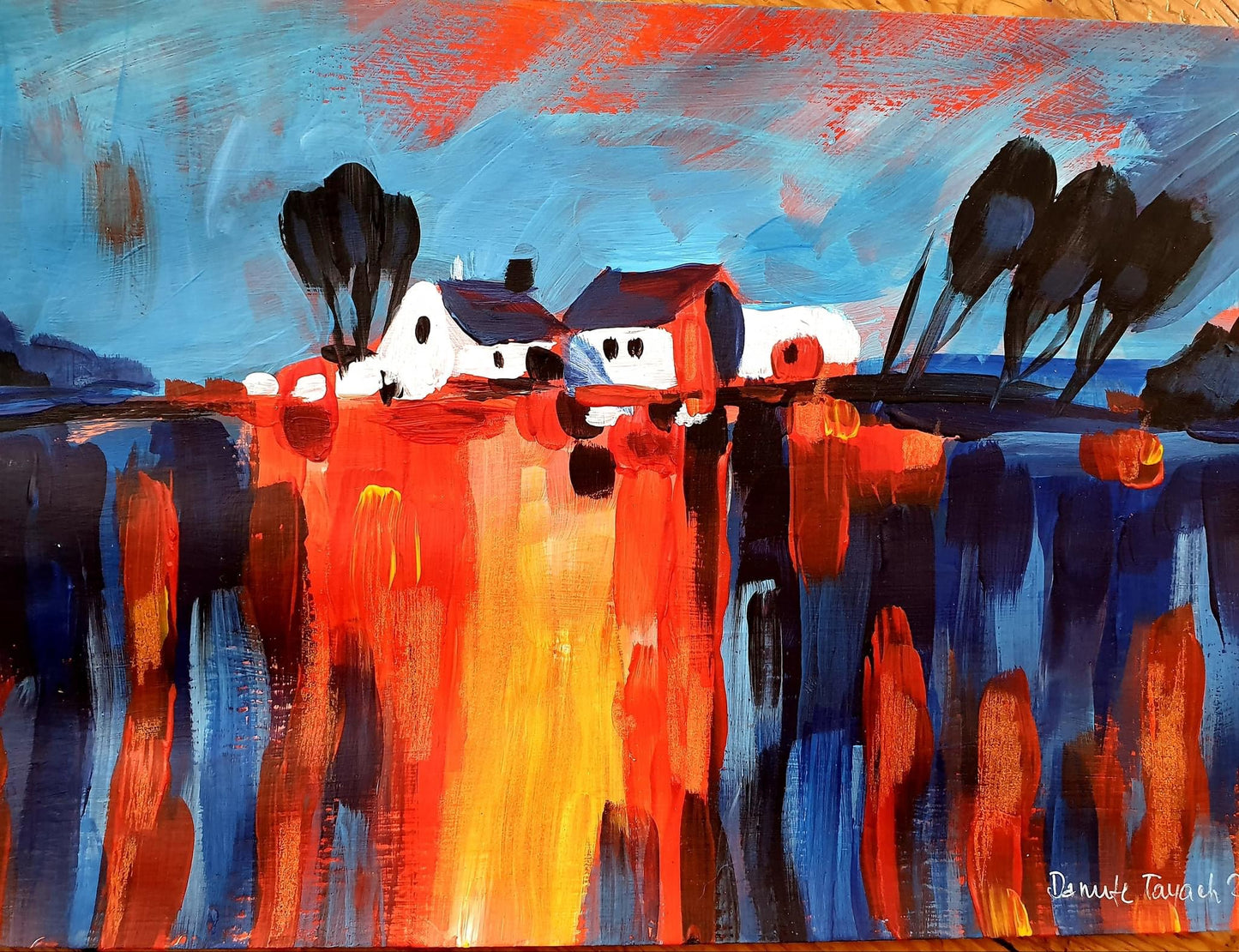 Марафон. Современный акрил